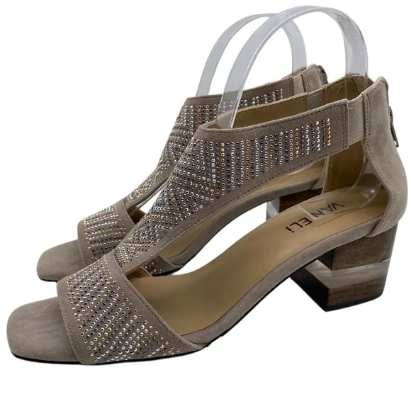 Vaneli Shoes Vaneli Womens Shoes Suede Sandals 75 Narrow